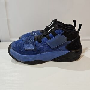 Air Jordan Zion 2 Hyper Royal Athletic Shoes Youth 3Y Blue Black Lace Up Low Top